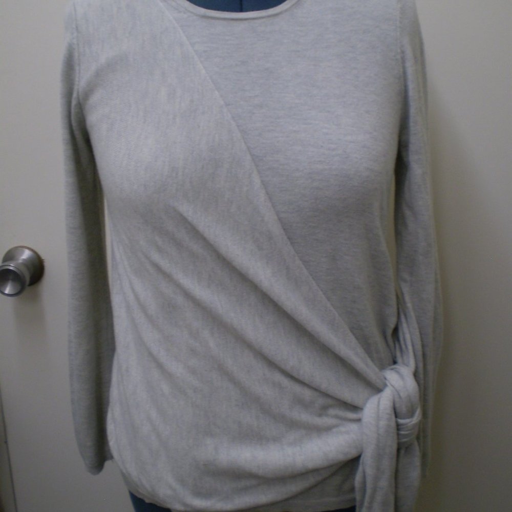 A New Day LS Pullover Sweater Side Tie Great Condition size XL